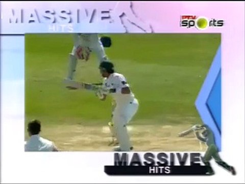 Massive Hits of Misbah ul Haq against england in Test MAtch