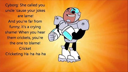 Cyborg , Beast Boy & Starfire Uncle Jokes