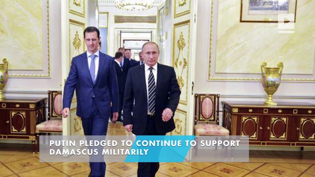 Assad leaves Syria for first time since start of war to meet Putin in Moscow