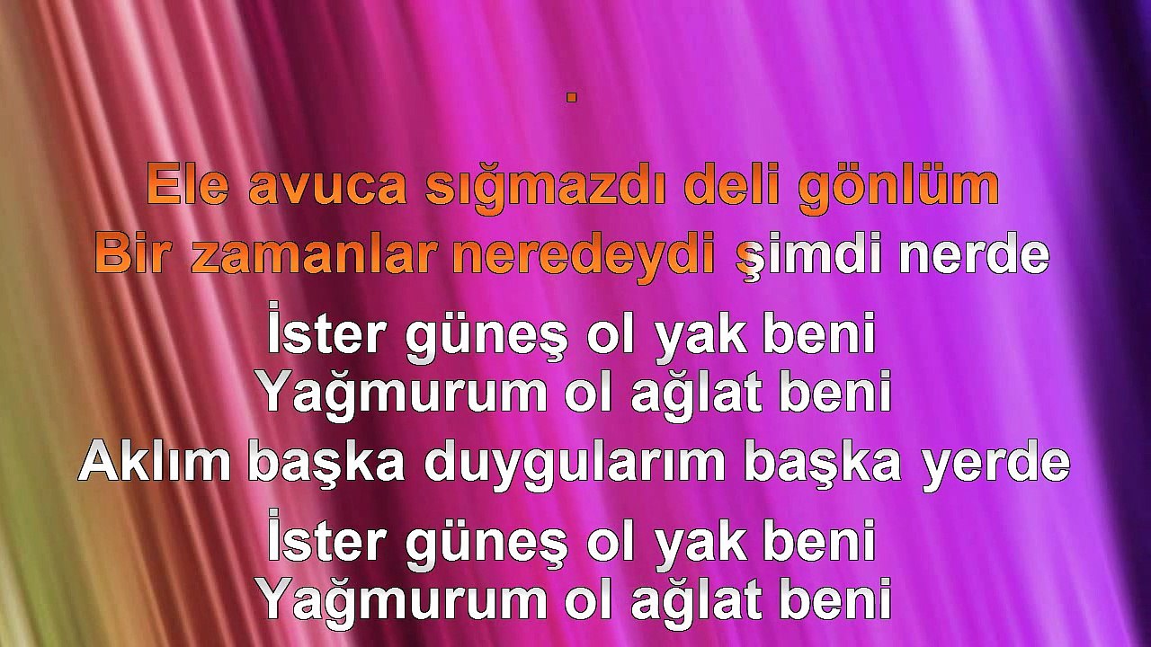 Mustafa Ceceli - Deli Gönlüm - (2012) TÜRKÇE KARAOKE