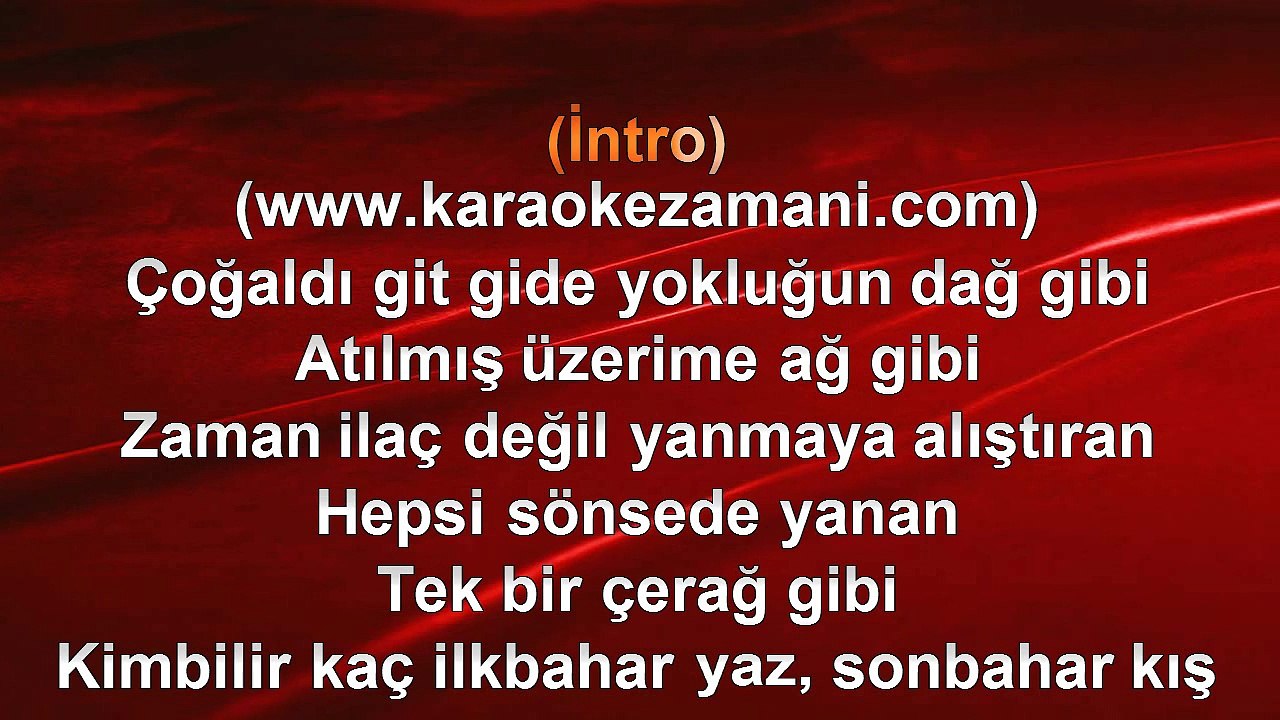 Mustafa Ceceli - Dön - (Sezen Aksu) - 2009 TÜRKÇE KARAOKE