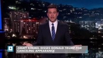 Jimmy Kimmel Disses Donald Trump For Canceling Appearance