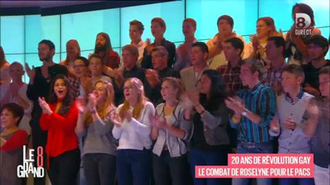 Droits des homosexuels : Roselyne Bachelot en larmes sur le plateau du "Grand 8"