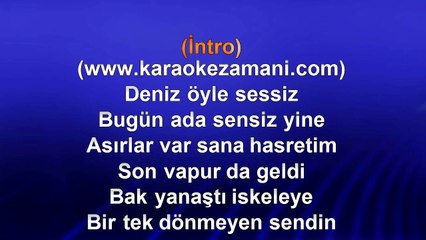 Mutlu Yuluğ - Ada - (2013) TÜRKÇE KARAOKE