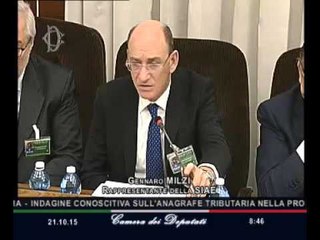 Roma - Audizione del direttore della SIAE, Blandini (21.10.15)