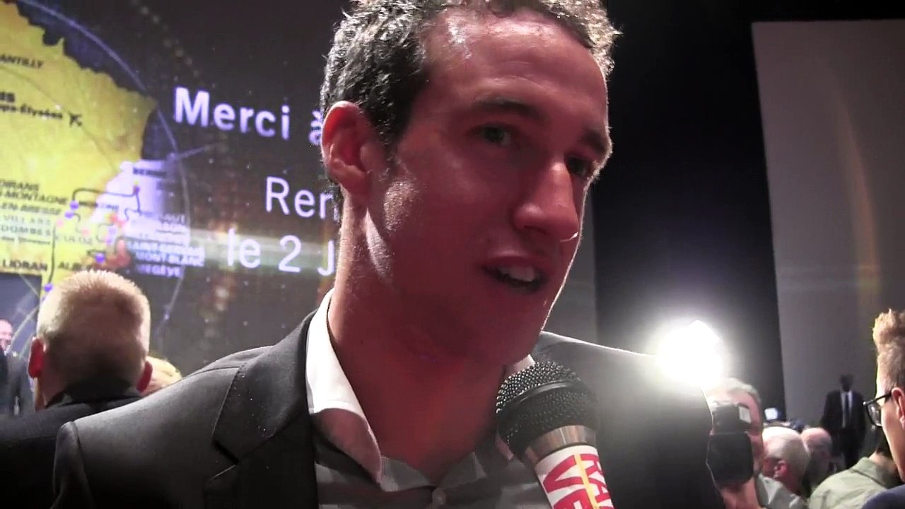 Présentation du Tour 2016 avec Alexandre Geniez (FDJ)