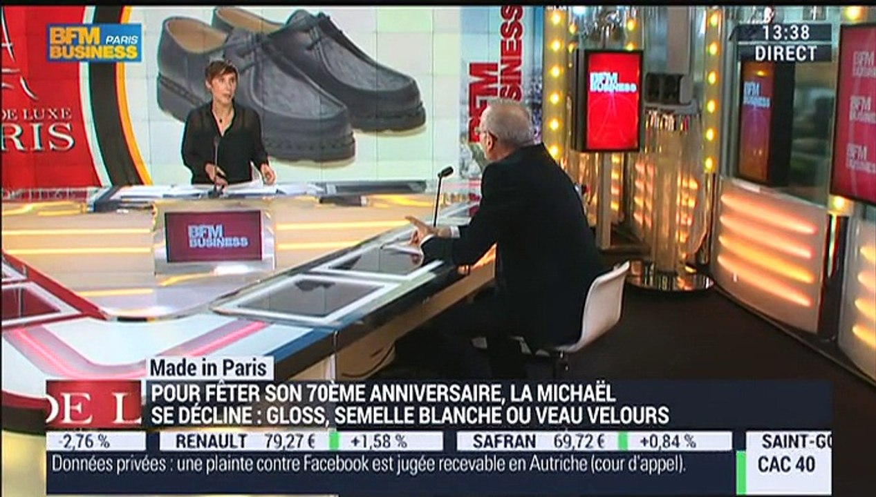 Made in Paris de Paraboot, une marque française de chaussures  - 21/10