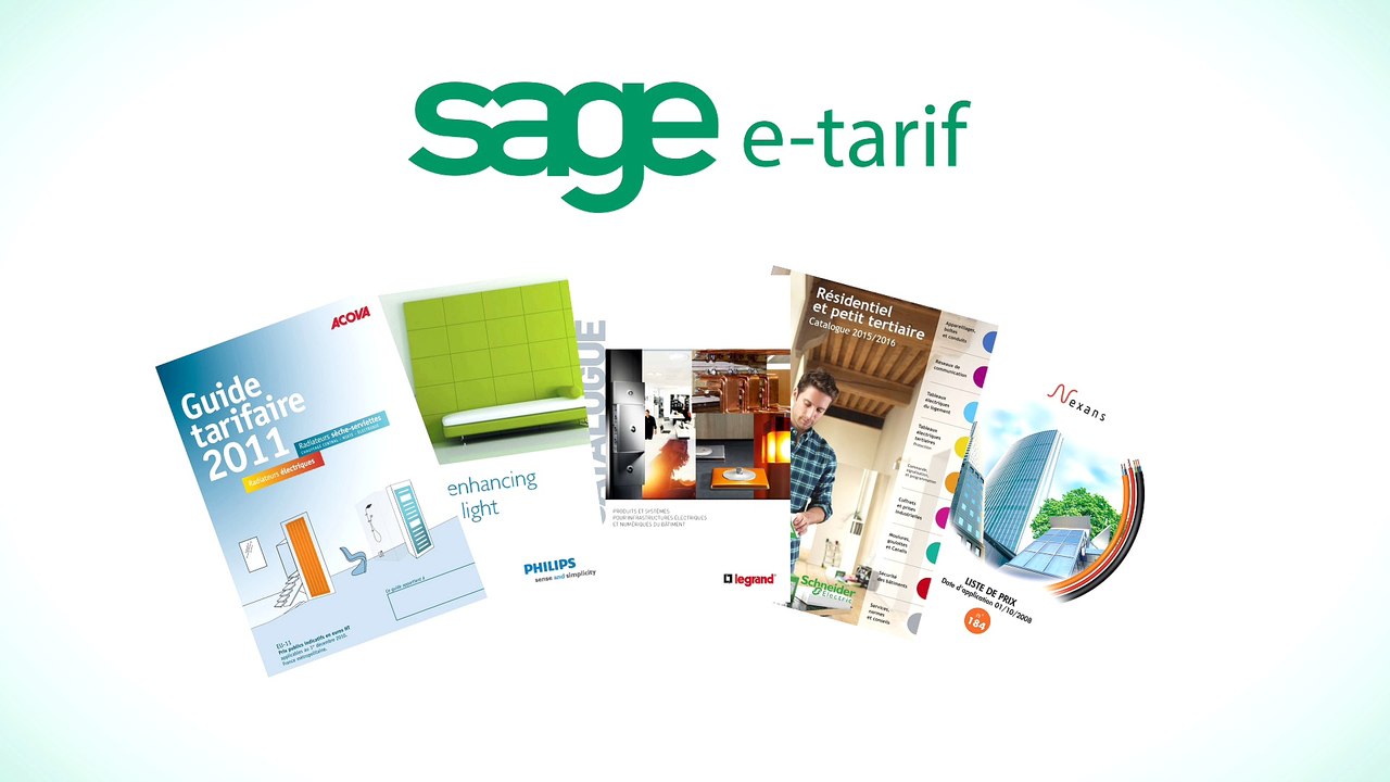 SONEPAR - SAGE e-tarif