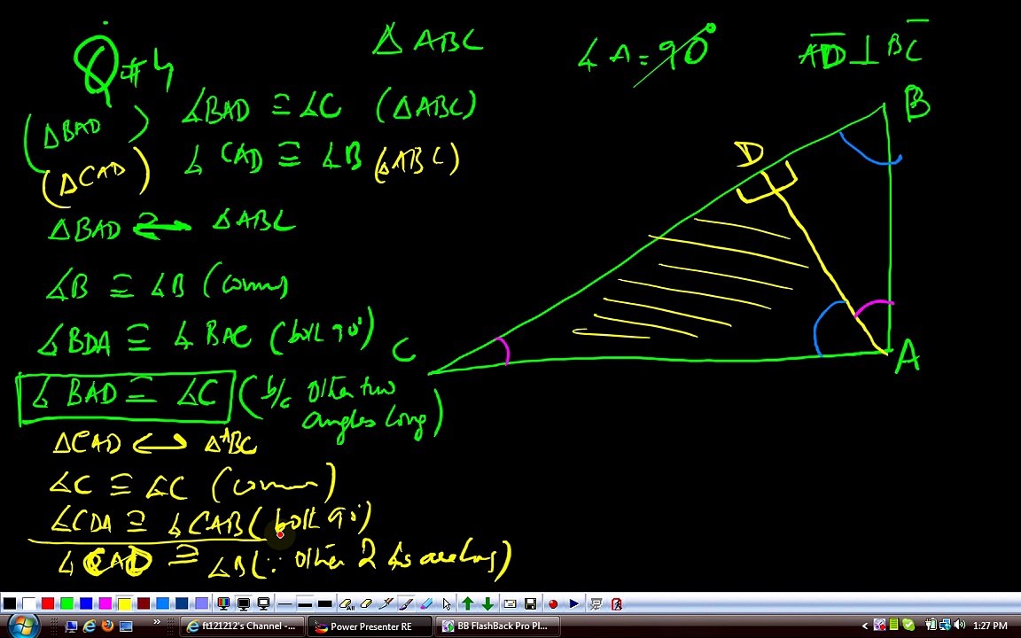 (G9 MTH AFU) Grade 9 Maths Unit 8, Exercise 8.6