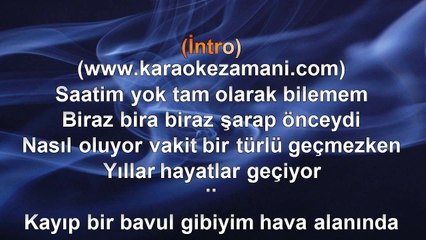 Müslüm Gürses - Paramparça - (Teoman) - 2002 TÜRKÇE KARAOKE