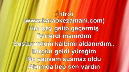 Nalan - Bitmemişsin - 2003 TÜRKÇE KARAOKE