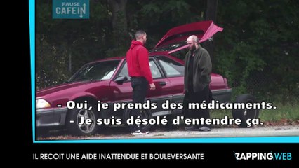 Cet homme en panne sur le bord de la route va faire une rencontre inattendue et bouleversante