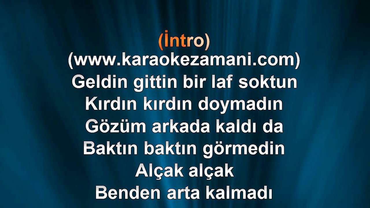 Nazan Öncel - Normal - 2011 TÜRKÇE KARAOKE