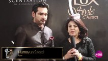 Lux Style Awards 2015 Backstage with Humayun Saeed