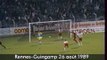 26/08/89 : Rennes - Guingamp (2-0) : Laurent Delamontagne (62')