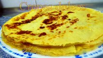 CREPES DULCES - recetas de cocina faciles y economicas y rapidas de hacer