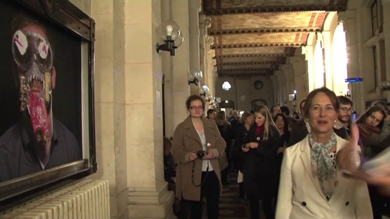 Ségolène Royal inaugure "le méridien climatique" : l'exposition qui questionne les grands enjeux environnementaux
