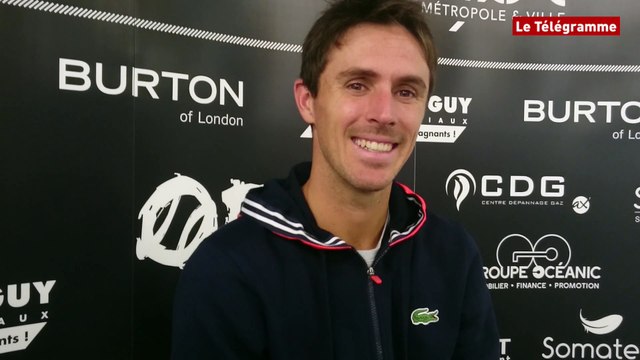 Open Brest Arena. L'interview décalée d'Edouard Roger-Vasselin