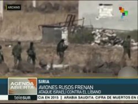 Fuerza aérea rusa frustra ataque israelí a Líbano