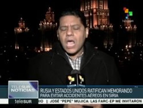 Rusia y EE.UU. firman acuerdo para prevenir accidentes aéreos en Siria