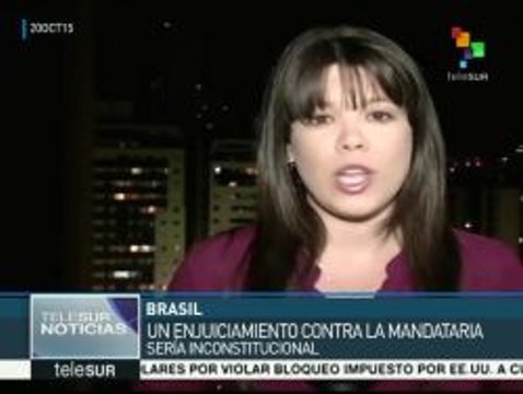 Brasil: oposición insiste en juicio político contra Dilma Rousseff