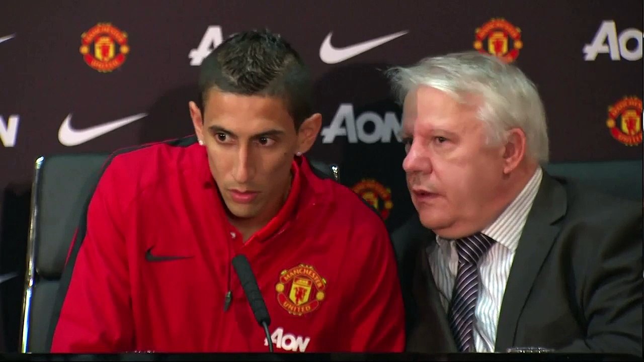 Angel Di Maria very pleased with Man United move