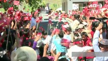 Aung San Suu Kyi campaigns ahead of Myanmar polls