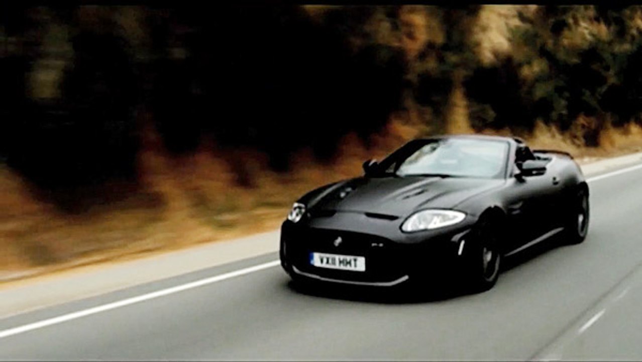 LA Motorshow Jaguar Cabrio XKR-S