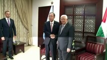 Reunido con Abas, Ban Ki-Moon pide fin de la violencia