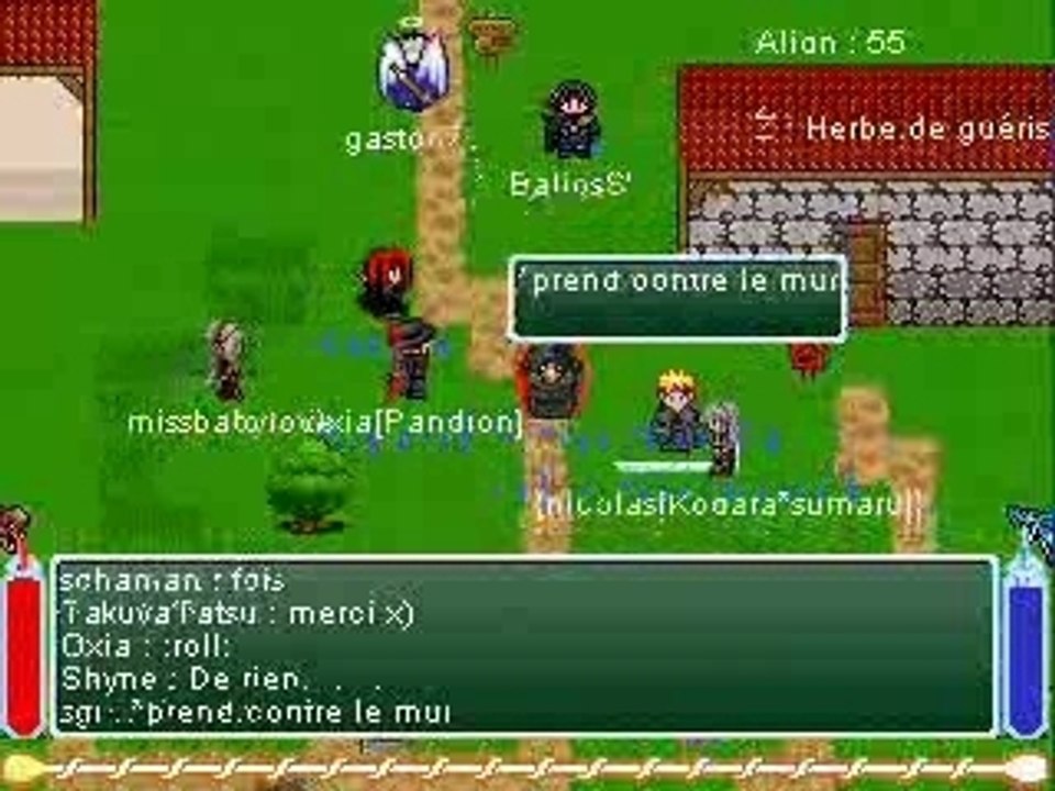 Conneries à  Sarosa (Slayers Online)