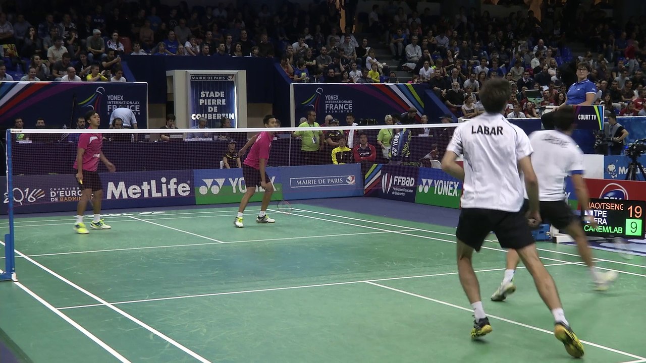 A chaud : Baptiste CAREME/Ronan LABAR - 1er tour