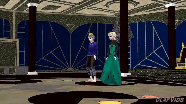 Elsa & Jack Frost (OlafVids Dancing Series) - Frozen Princess Parody
