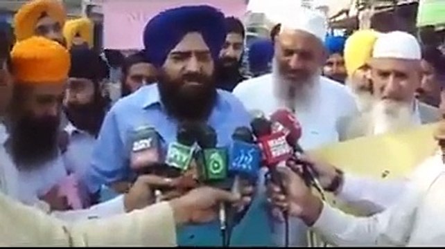 Pakistani Muslims & Sikhs Joint Press Conference Against India