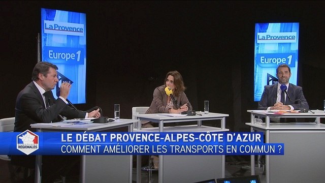 Débat régionales en PACA: Comment améliorer les transports et la sécurité ?