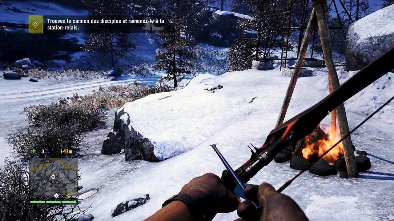 Vallée des Yétis - Quête amélioration - Champ de mines Est