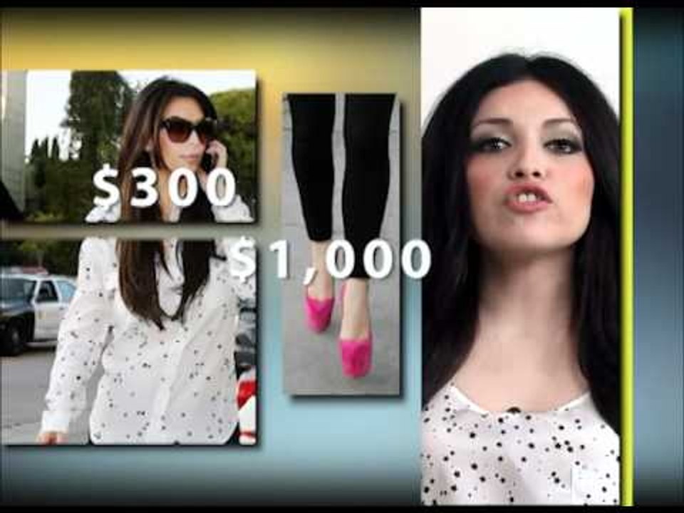 Luce como Kim Kardashian por menos Dinero