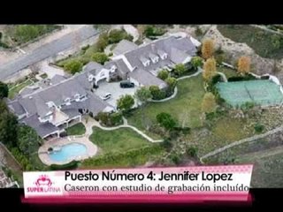 Top 5 SuperLatina: Las Mansiones de los Famosos