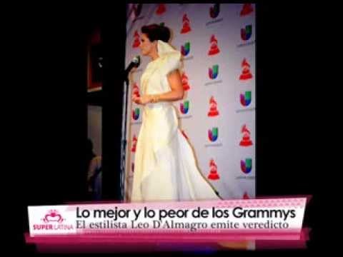 Moda: Mejor y Peor Vestidas del Latin Grammy 2014 - Gabriela Natale