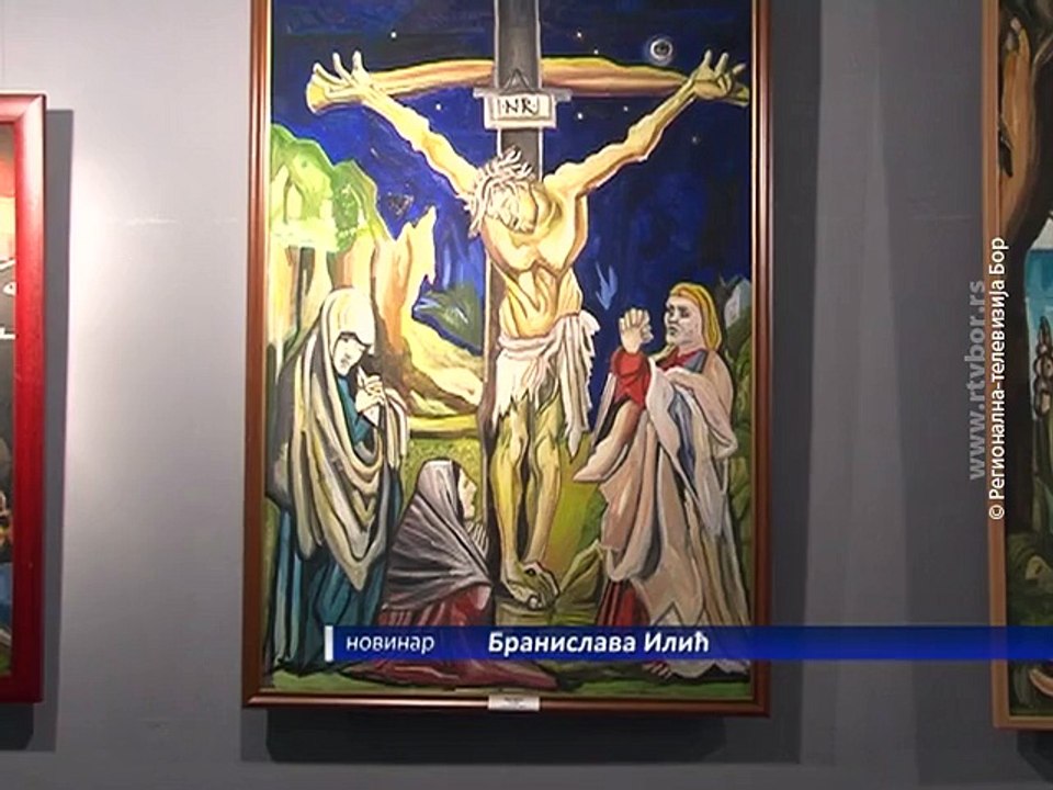 Otvorena 22. oktobarska izložba udruženja "Vane Živadinović Bor", 21. oktobar 2015. (RTV Bor)