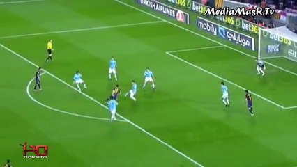 -ميسي يتلاعب بالجميع في هجمة رهيبة--