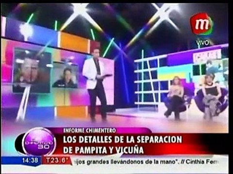 Los detalles de la separación de Pampita y Vicuña
