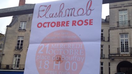 Un flashmob contre le cancer du sein