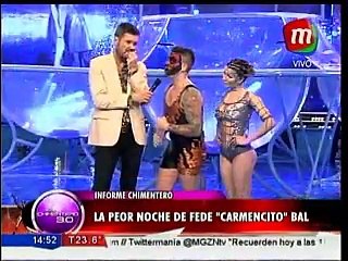 El enojo de Fede Bal en Showmatch