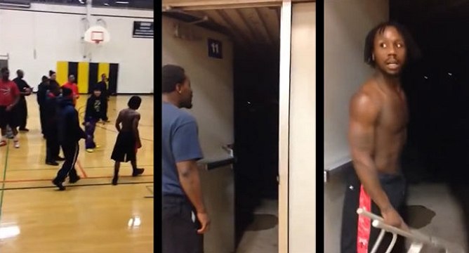 Match de basket se finit par une bagarre