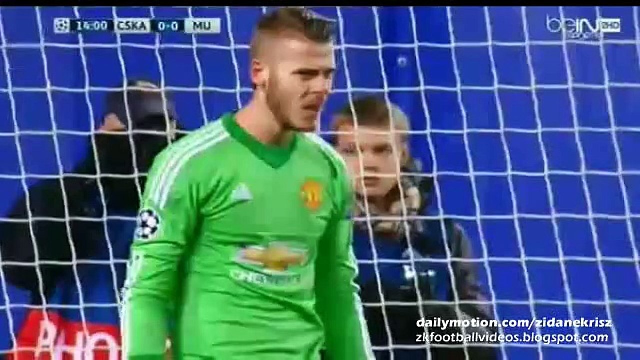 1-0 Seydou Doumbia Goal | CSKA Moscow v. Manchester United 21.10.2015