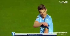 1-0 Markus Rosenberg GOAL - Malmoe v. Shakhtar Donetsk 21.10.2015 HD