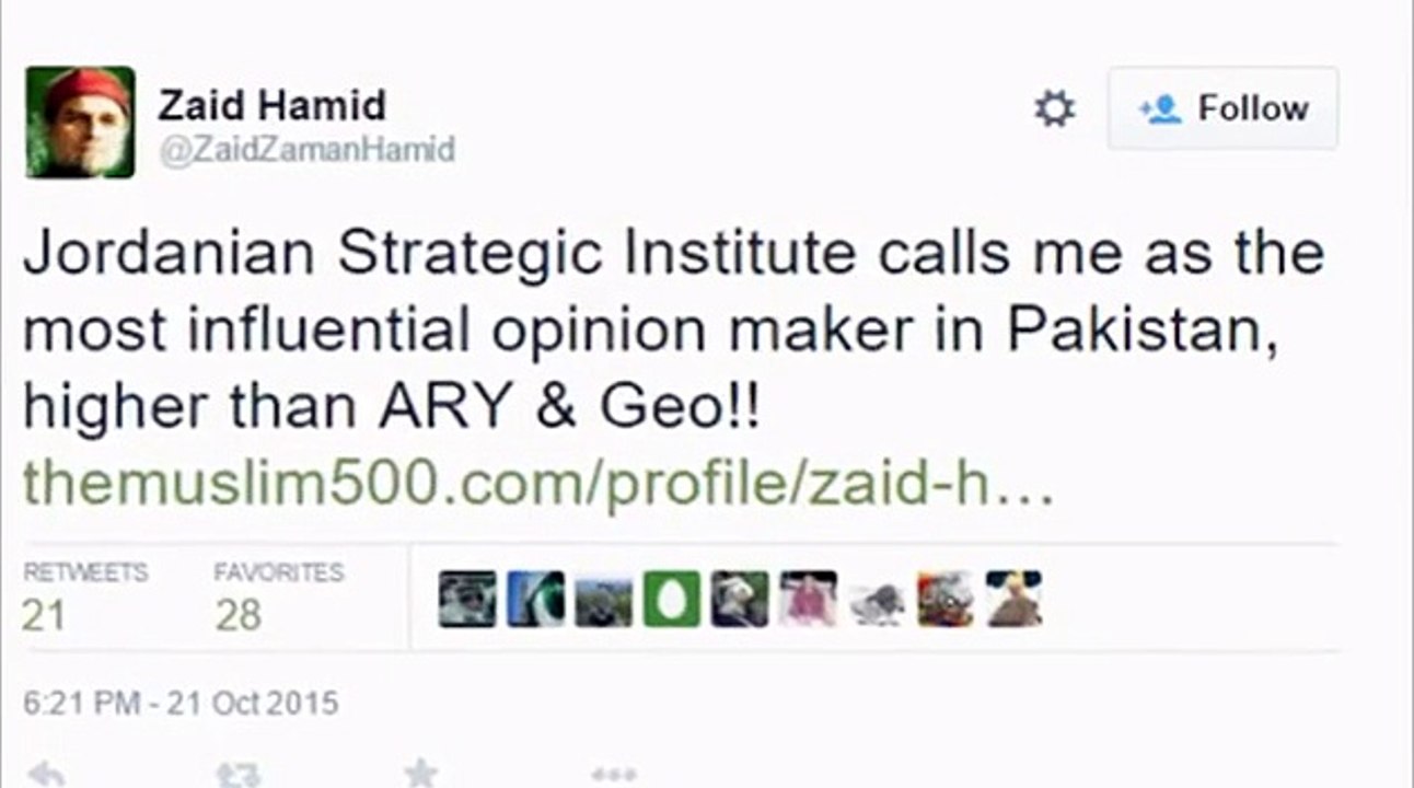 How Nawaz Sharif and RAW Was Behind Zaid Hamid's Jail