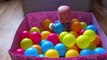 Newborn Baby Doll Grace fun with balls baby dolls videos