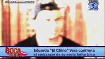 Eduardo “El Chino” Vera confirma el embarazo de su novia Anita Jima