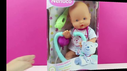 Bebe Nenuco Cuidados médicos | Nenuco esta malito | Bebe Nenuco en español | Baby doll Nen - Dailymotion Video